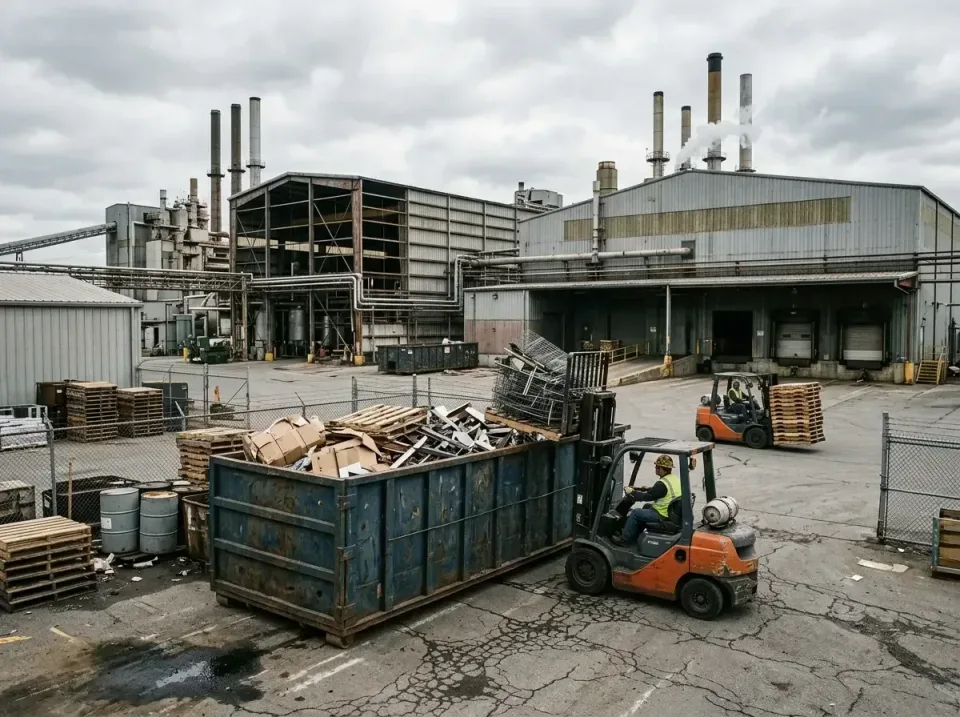 industrial-factory-scrap-conta-003 — frequently asked questions, Cheap Roll-off Dumpster Rentals in Olean, NY